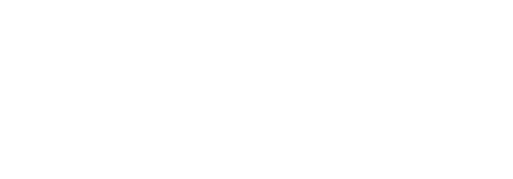 Tammy Doss White Logo no broker info
